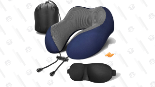 Never Get A Kink In Your Neck Again With This Dope Travel Pillow